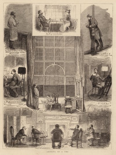 Artistas en la niebla de William Ralston